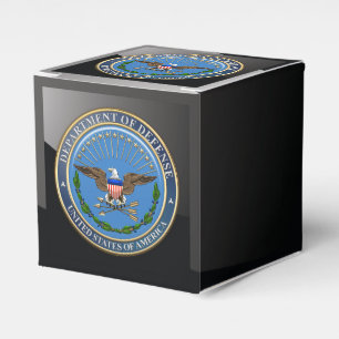 [210] Emblem des US-Verteidigungsministeriums (DOD Geschenkschachtel