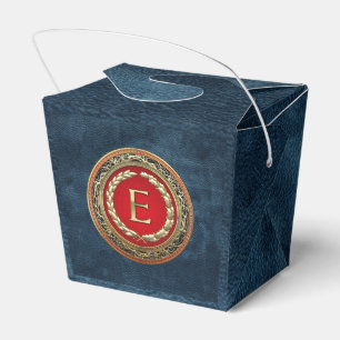 [210] Vintages E-Monogramm Geschenkschachtel