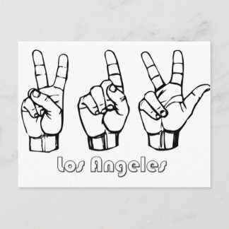 213 — Los Angeles Postkarte