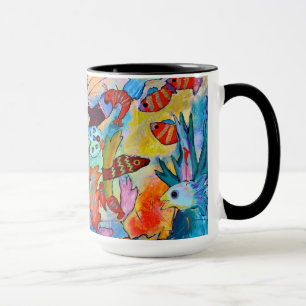 2152 Fische in unserer Garten-Tasse Tasse
