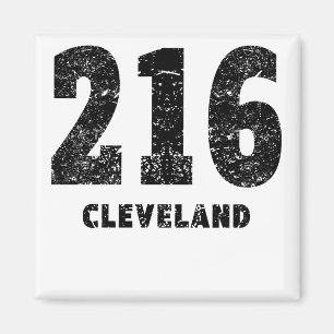 216 Cleveland beunruhigt Magnet