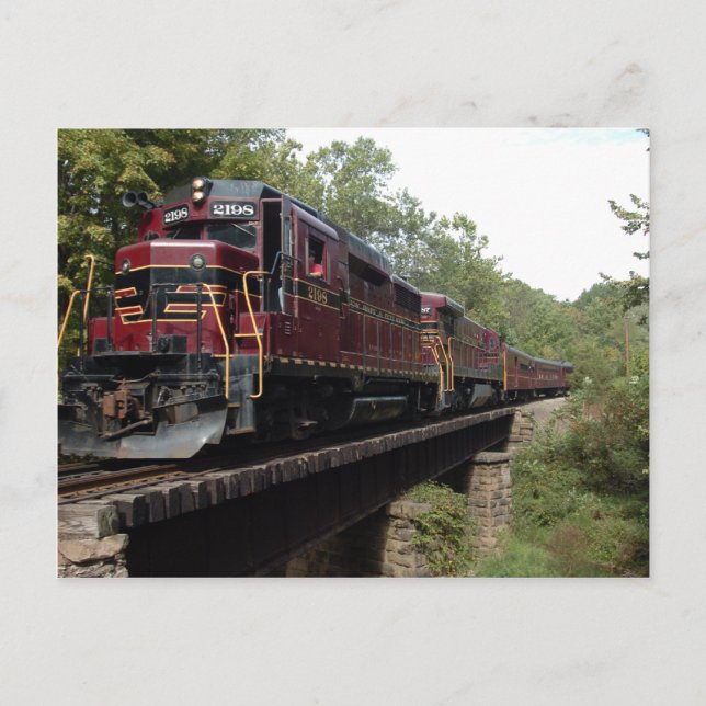 2198 Trestle Postkarte (Vorderseite)