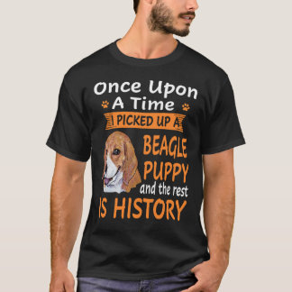 219 Es war einmal ein Beagle-Welpe T-Shirt