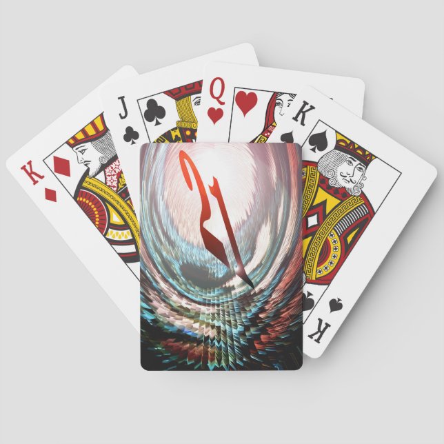 21. (21. GEBURTSTAG) SPIELKARTEN (Rückseite)