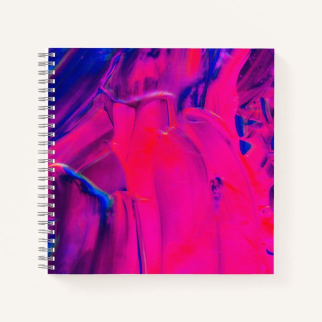21,6 cm x 21,6 cm Spiralnotizblock Notizbuch (Vorderseite)