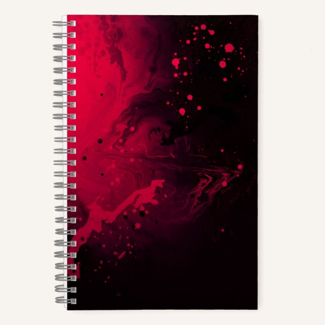 21,6 cm x 21,6 cm Spiralnotizblock Notizbuch (Vorderseite)