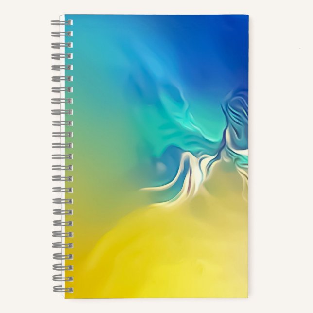 21,6 cm x 21,6 cm Spiralnotizblock Notizbuch (Vorderseite)