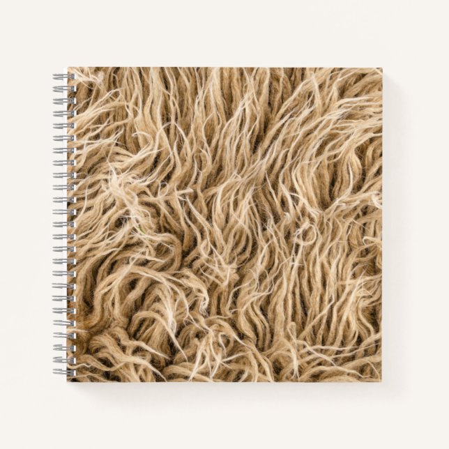 21,6 cm x 21,6 cm Spiralnotizblock Notizbuch (Vorderseite)