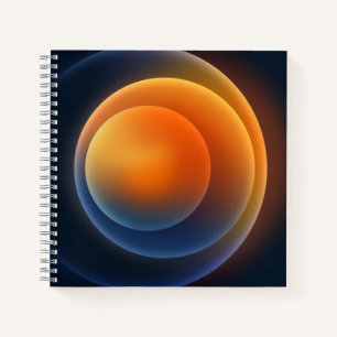 21,6 cm x 21,6 cm Spiralnotizblock Notizbuch