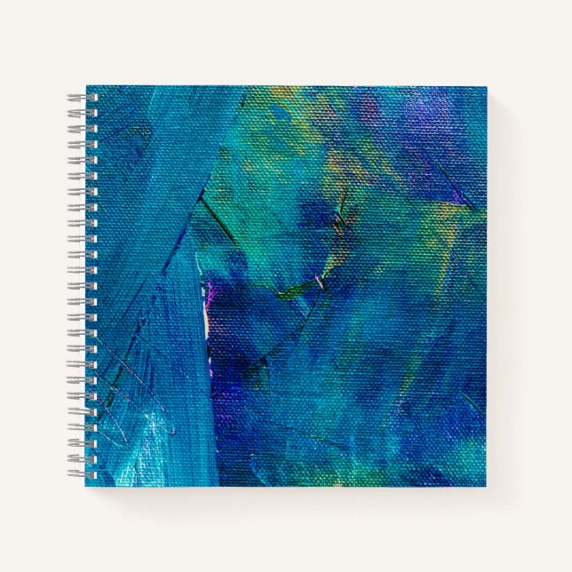 21,6 cm x 21,6 cm Spiralnotizblock Notizbuch (Vorderseite)