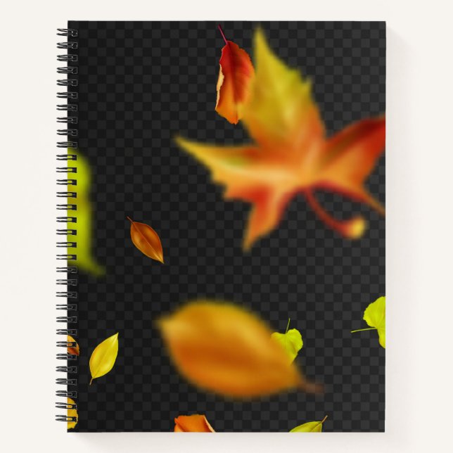 21,6 cm x 28 cm Spiralnotizblock Notizbuch (Vorderseite)