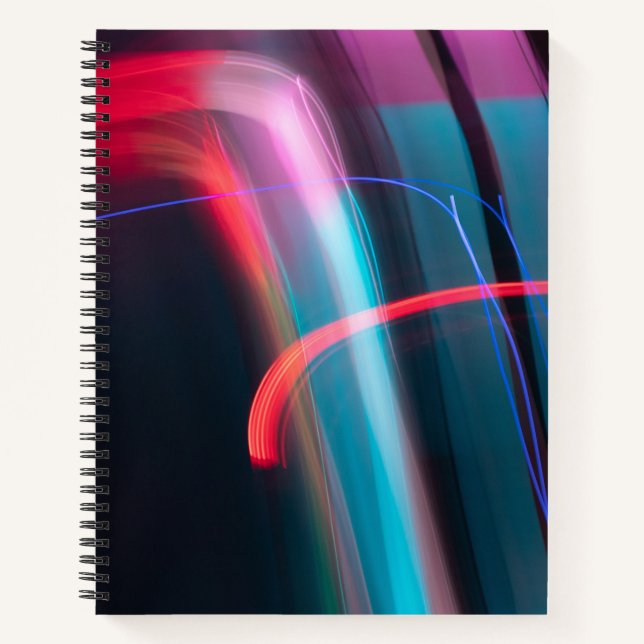 21,6 cm x 28 cm Spiralnotizblock Notizbuch (Vorderseite)