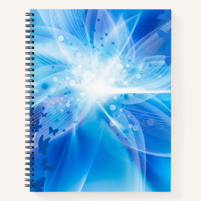 21,6 cm x 28 cm Spiralnotizblock Notizbuch (Vorderseite)