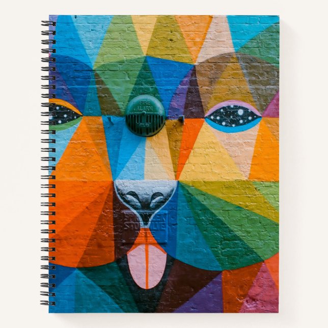 21,6 cm x 28 cm Spiralnotizblock Notizbuch (Vorderseite)