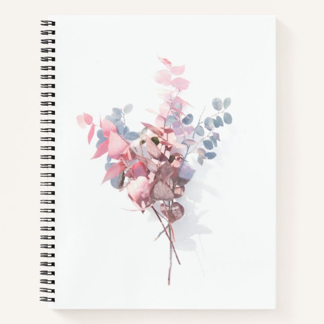21,6 cm x 28 cm Spiralnotizblock Notizbuch (Vorderseite)