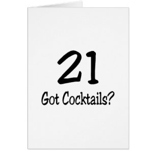 21 a obtenu des cocktails
