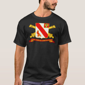 21. Artillerie mit br Band T-Shirt