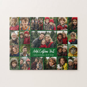 21-Foto-Collage-Raster mit 2 Textfeldern -