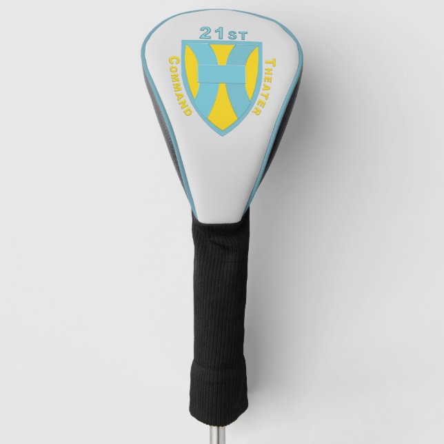 21. Führungsschild für das Theater Golf Headcover (Vorderseite)