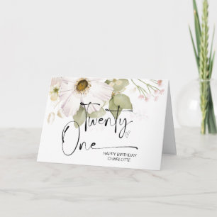 21. Geburtstag 21. Geburtstag Karte