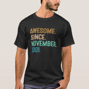 21. Geburtstag 21 Jahre Phantastisch seit November T-Shirt