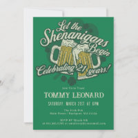 21. Geburtstag Irish St.Patrick's Day Beer