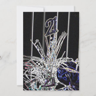 21. Geburtstag-Party Einladungen