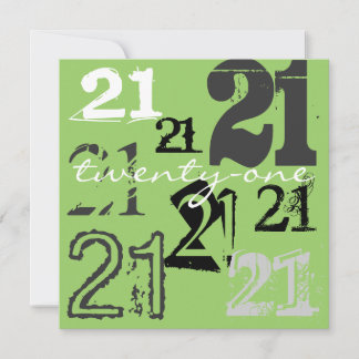 21. Geburtstag Party Einladungen