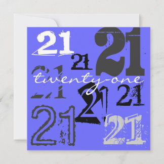 21. Geburtstag Party Einladungen