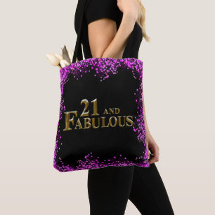 21. Geburtstag Tasche
