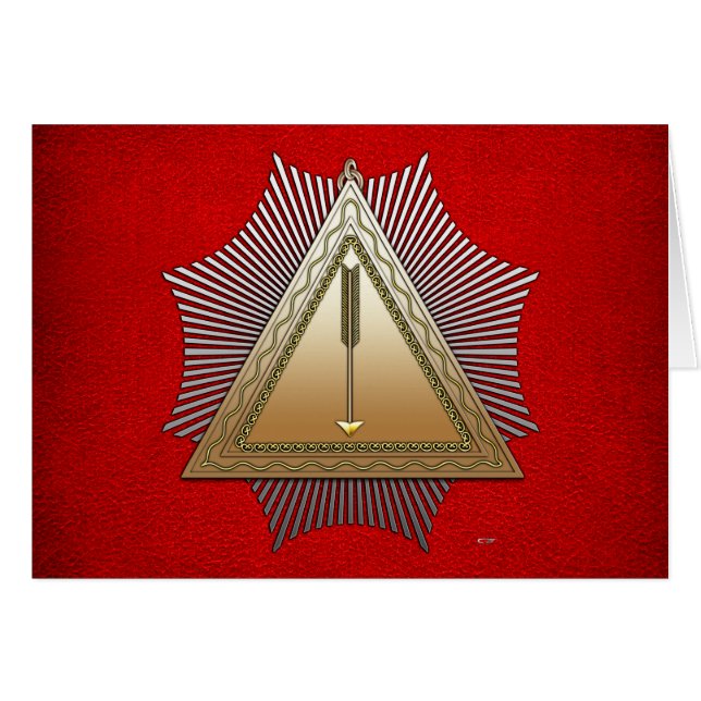 21. Grad: Patriarch Noachite (Vorderseite (Horizontal))