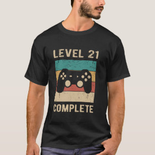 21. Hochzeitstag für Ehemann Ehefrau Level 21 T-Shirt