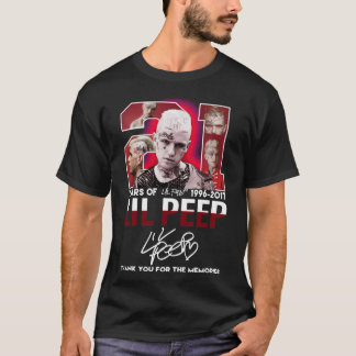 21 Jahre alter klassischer T - Shirt von Lil Peep