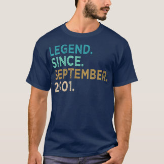 21 Jahre alter Witz Phantastisch seit September 20 T-Shirt