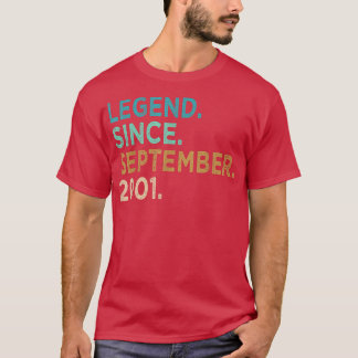 21 Jahre alter Witz Phantastisch seit September 20 T-Shirt