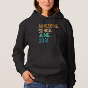 21 Jahre Phantastisch seit Juni 2001 21. Geburtsta Hoodie