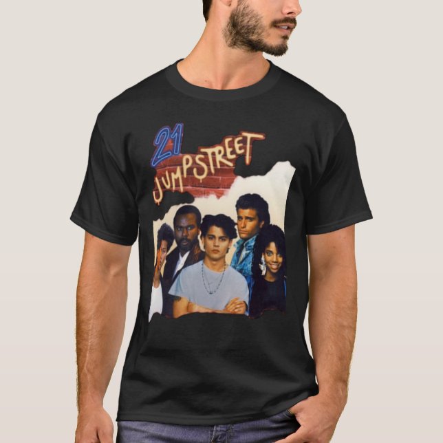 21 Jump Street Cast Essential T - Shirt (Vorderseite)