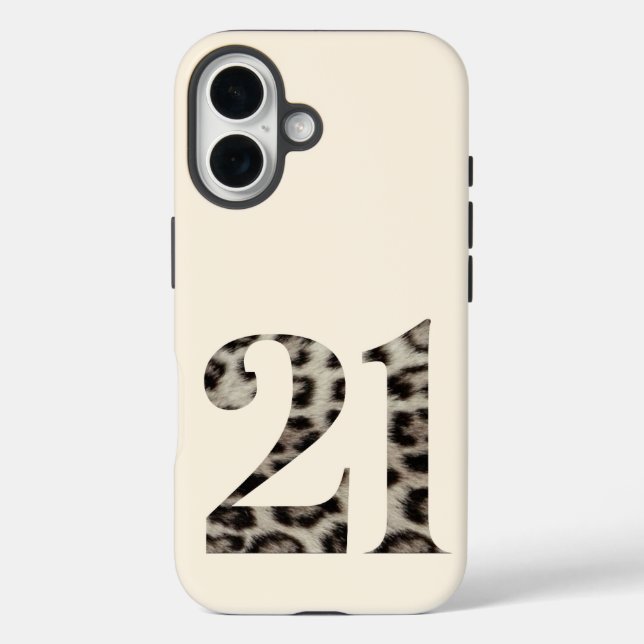 21 Kern iPhone 16 Hülle (Rückseite)