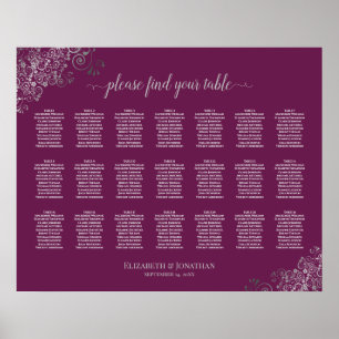 21 Mariage de table Argent de tableau sur Cassis