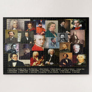 21 Masters Jigsaw Puzzle