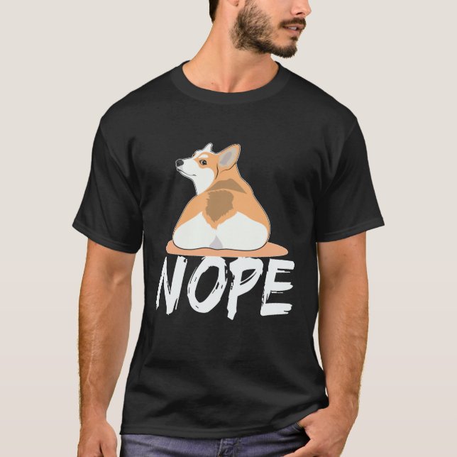 21 Nein - Corgi T-Shirt (Vorderseite)
