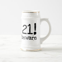 21 passen Sie auf Bierglas