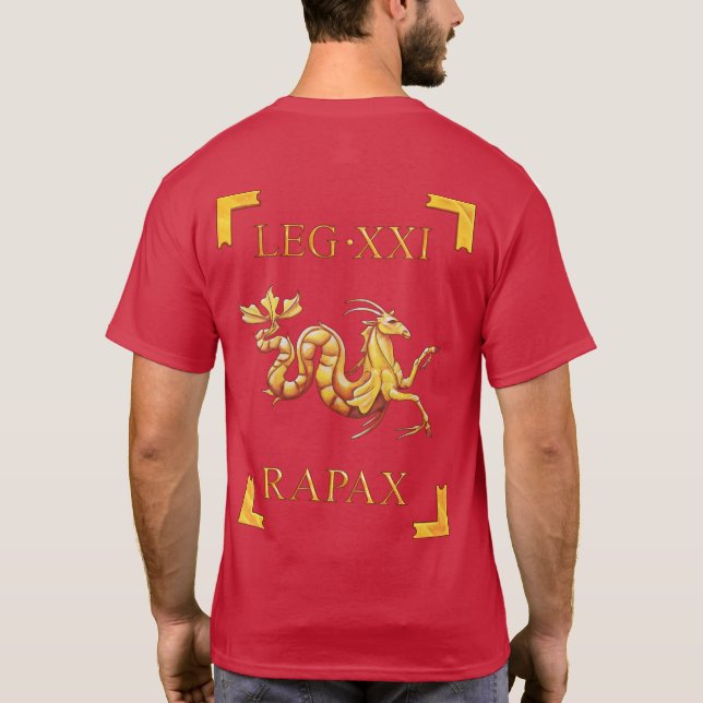 21 römischer Legio XXI Rapax T - Shirt (Rückseite)
