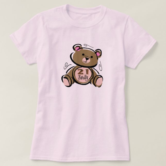 21 schließlich T-Shirt (Design vorne)
