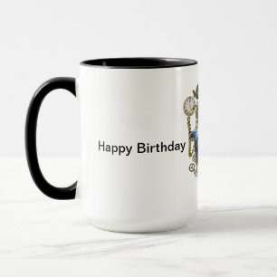 21. Steampunk Geburtstag Tasse