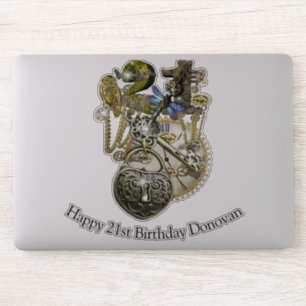21 Sticker de personnalisation Anniversaire