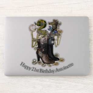 21 Sticker de personnalisation Anniversaire