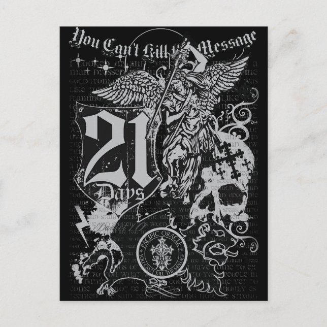 21 Tage Postkarte (Vorderseite)