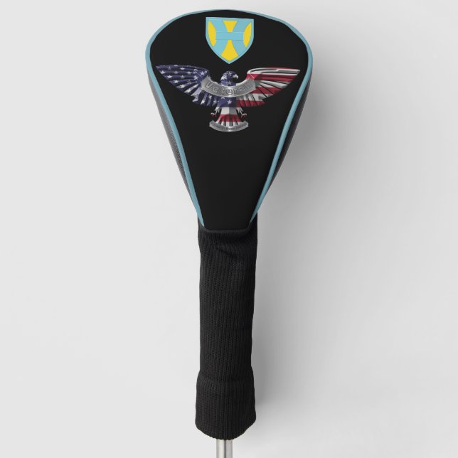 21. Theater-Nachhaltigkeitskommando-Adler Golf Headcover (Vorderseite)