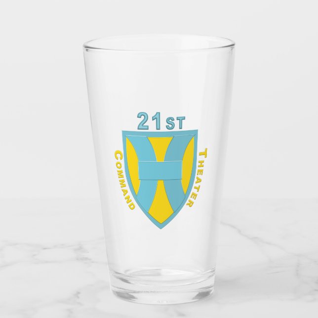 21. Theater-Theater-Befehlspatch Glas (Vorderseite)